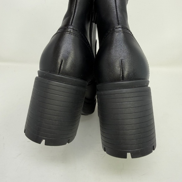 New Cole Haan Paz Pull On Booties In Black Leather Sz 8 - Picture 4 of 13